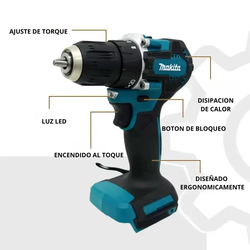 Taladro Profesional 3 en 1 48V - [Taladro, atornillador y percutor] - Image 3